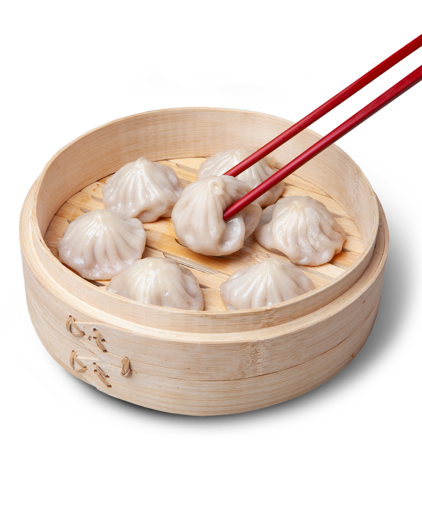 1-1-1. Xiaolongbao Tradicional de Cerdo con caldo-sabor Gengibre