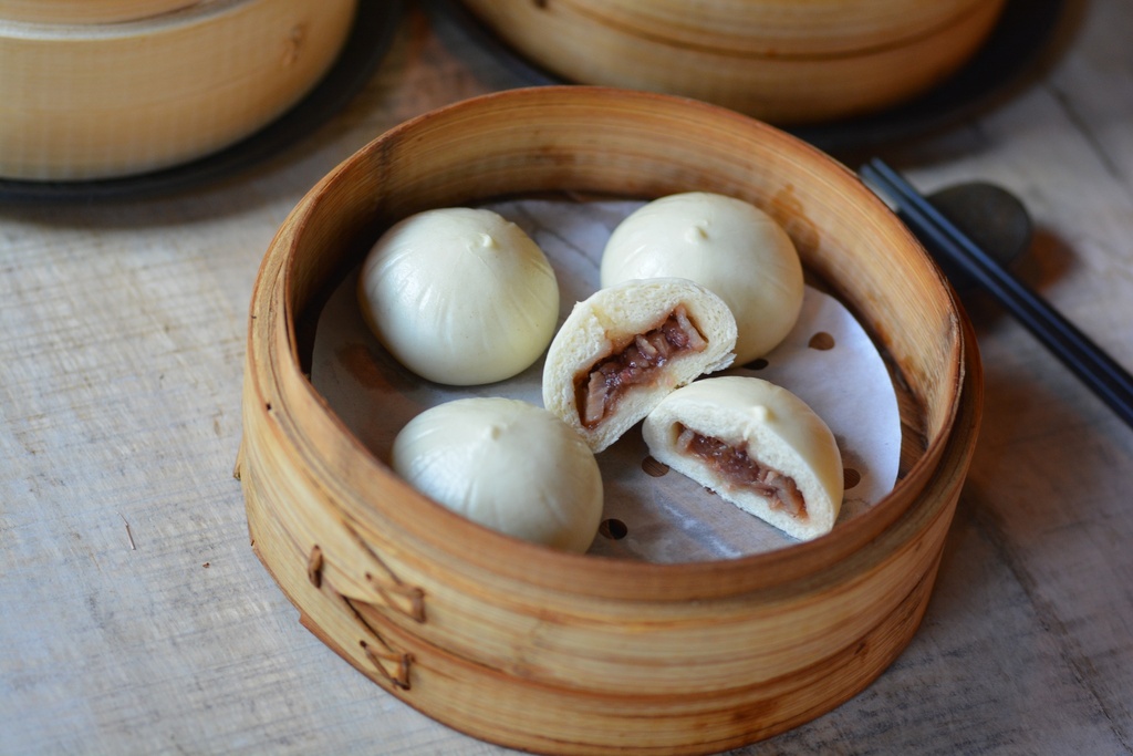 33-2. Mini Pork Bao with Char Siu